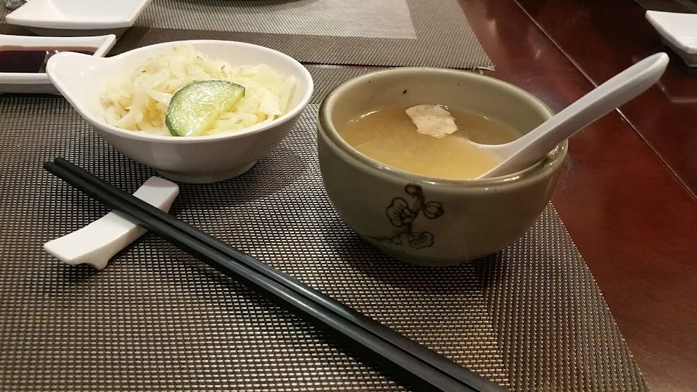 Salade de Choux Et Soupe Miso